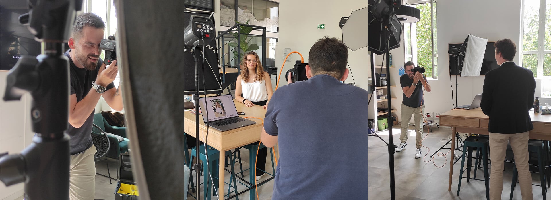 Dans les coulisses d’un shooting photo d’entreprise avec RouleMarcel