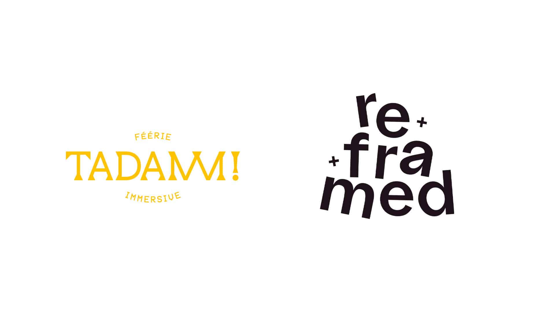 Logo des collectifs Tadamm et Reframed