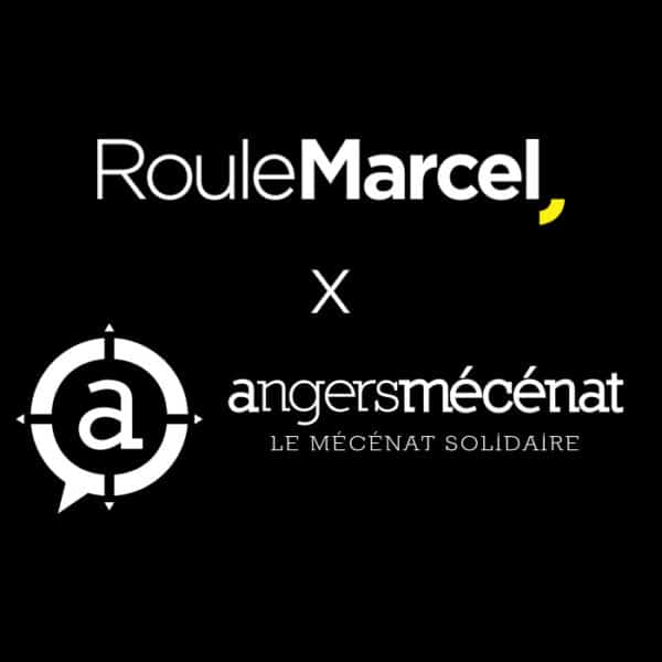 logos des entités roulemarcel agence de communication à angers et angers mécénat fonds de dotation solidaire