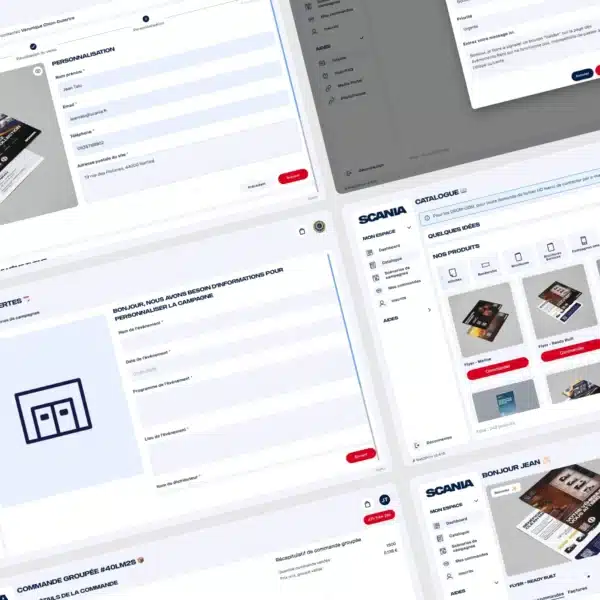 Mise en scène de la plateforme W2P par l'agence RouleMarcel